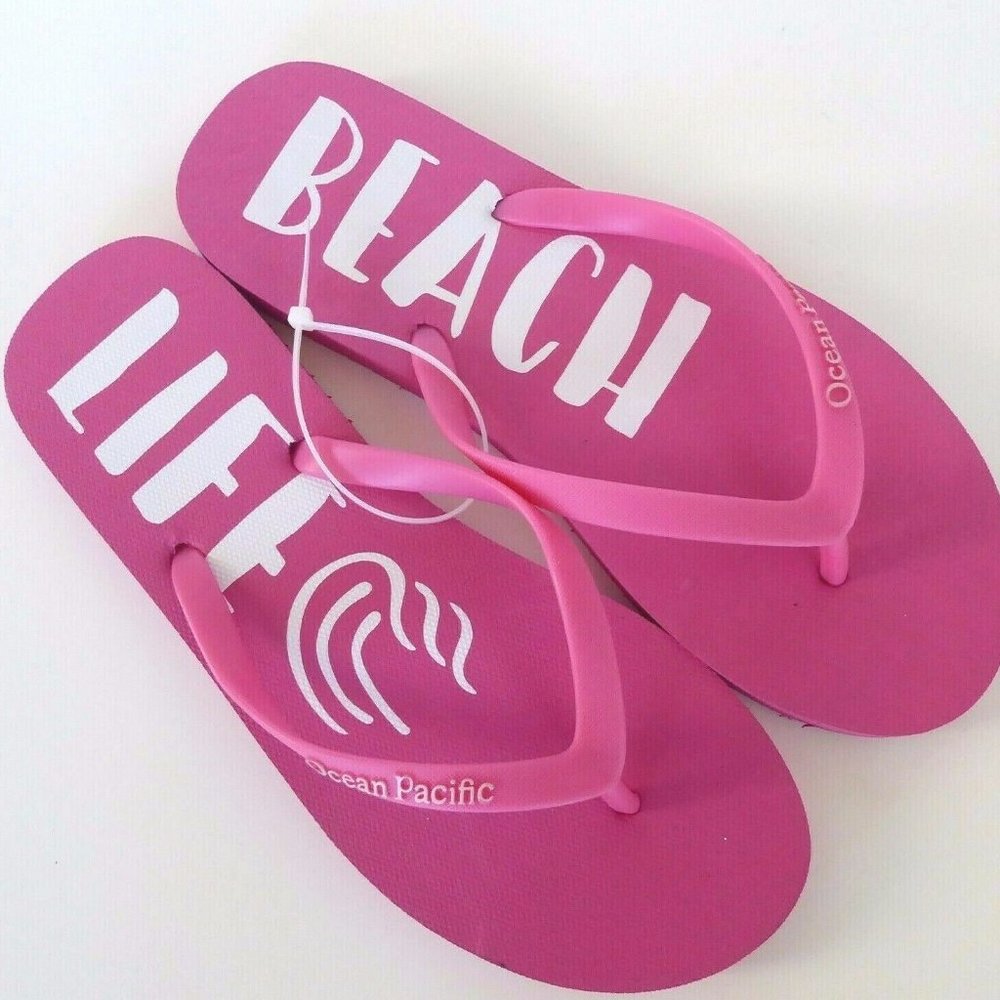 OCEAN PACIFIC Flip Flop, SZ 8, NEW